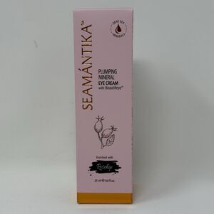 Seamantika Plumping Mineral Eye Cream Lifting Firming Rosehip New Exp 3/29